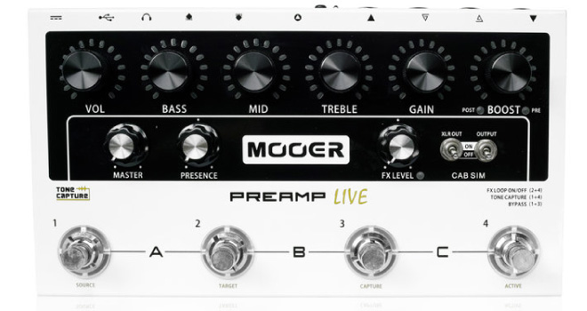 Mooer / Preamp Live | DiGiRECO