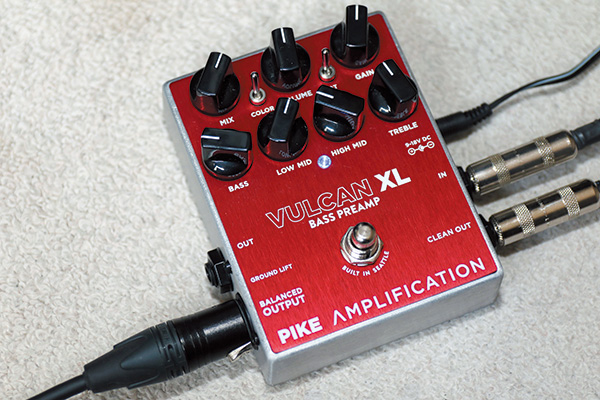 ご予約品】 Pike Amplification VULCAN XL ベースプリアンプ - ベース 